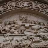 Il �quadro� � completato da un�epigrafe in rima con cui Anseramo dichiara al mondo di aver realizzato lui l�opera grazie alla sua abilit� di scultore